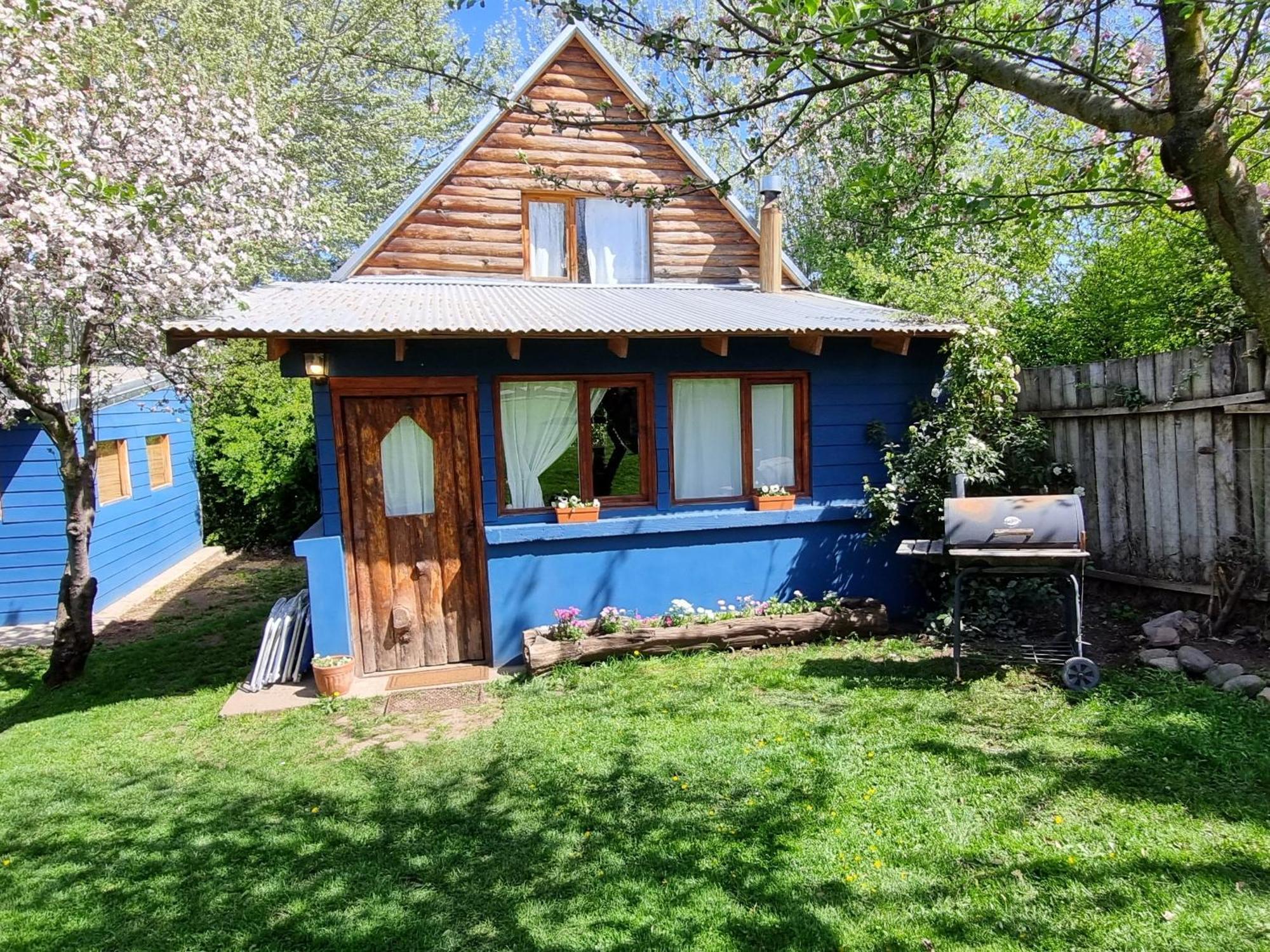 Cabana Azul Trevelín Bagian luar foto